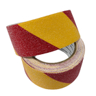 Czerwony Żółty Podwójne kolory 50MMx5M Taśma antypoślizgowa PVC Schody Matowe Bezpieczeństwo Antypoślizgowe