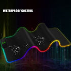 Kolorowa podkładka pod mysz do gier RGB ładowanie bezprzewodowe wodoodporna podkładka pod mysz XXL 800*300*4mm