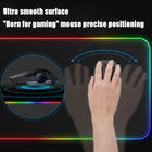 800*300*4mm kolorowe diody LED RGB podkładka pod mysz wodoodporne bezprzewodowe ładowanie podkładki pod mysz do gier