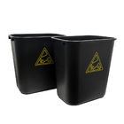 PP Plastic Black Antistatic ESD SMT Electrostatic Cleanroom Tool Box ESD Pudełko na śmieci