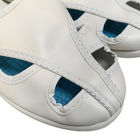 Białe ESD antystatyczne buty robocze 4 otwory podeszwy PVC + PU górne kapcie przemysłowe