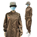Antystatyczne mundurki robocze bezpieczne kombinezony ESD dla odzieży czystej