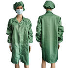 Zielony warsztat koloru nosić ESD anty-statyczny smok dla czystych pokoi