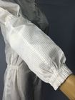 Jeden rozmiar Bezpieczna odzież ESD Antystatyczne rękawy Pasują do wszystkich 5 mm siatki w paski na magazynie