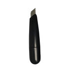 Materiały biurowe ESD ze stali nierdzewnej Bezpieczny nóż Czarny przewodzący uchwyt ABS Chowane ostrze