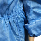 Zmywalne ubrania ESD wielokrotnego użytku 5 mm w paski do pomieszczeń czystych