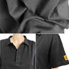 Bawełniana koszulka polo ESD Bezpieczna odzież Antystatyczna Unisex do laboratorium w pomieszczeniach czystych