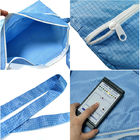 Cleanroom 5mm Strip Niebieska tkanina Antystatyczna torba ESD Bezpyłowa