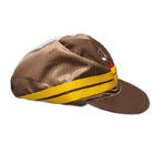 Brązowa czapka antystatyczna OEM ESD 99% poliester 1% włókno węglowe