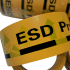 Obszar chroniony ESD Żółta antystatyczna taśma ostrzegawcza PVC Przemysłowa