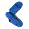 ESD Slipper Cross Type ESD Obuwie ochronne SPU Materiał Kolor Niebieski do pomieszczeń czystych