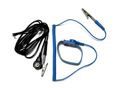 Przewodzący materiał ESD Pasek do nadgarstka Drut uziemiony Do matki ESD