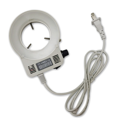Biała lampa pierścieniowa mikroskopu LED ESD do mikroskopu stereoskopowego
