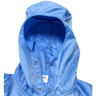 Niebieska, zmywalna, bezpyłowa odzież antystatyczna ESD dla przemysłu pomieszczeń czystych