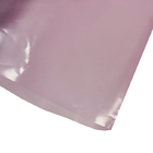 Indywidualna otwarta górna antystatyczna torba do pakowania ESD przezroczysta różowa