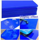 Niebieska, wielokrotnego użytku, zmywalna mata silikonowa ESD do pomieszczeń czystych 3 mm 5 mm