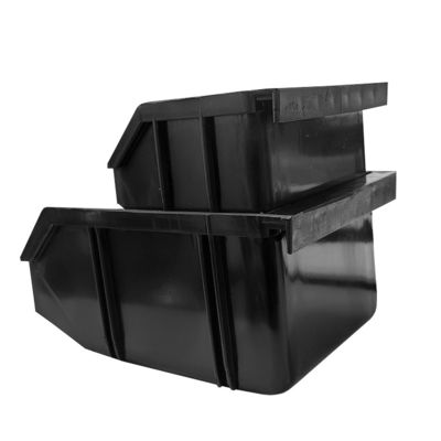 Elektroniczny ESD SMT Rack Czarny PCB Opakowanie Przechowywanie Plastic Circulation Antistatic Bin