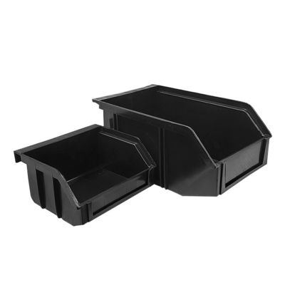 Elektroniczny ESD SMT Rack Czarny PCB Opakowanie Przechowywanie Plastic Circulation Antistatic Bin