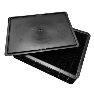 Elektroniczne pudełko antystatyczne SMT Rack Black PCB Packing Storage Component Container Plastic Tray ESD Antistatic Box