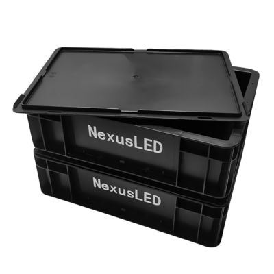 Elektroniczne pudełko antystatyczne SMT Rack Black PCB Packing Storage Component Container Plastic Tray ESD Antistatic Box