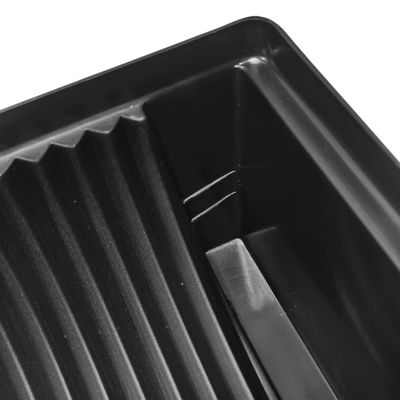 Laboratorium czystych pomieszczeń SMT PCB Arc Ring ESD Plastikowe tacki Pudełko 26 Slot Składowa półka Wstaw płyta Taczka antystatyczna