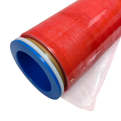 500 mm czerwona przezroczysta antystatyczna folia owijowa LDPE ESD Stretch Film