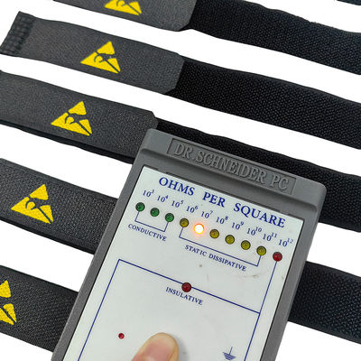 ESD Przeciwstatyczny Pasek IC Nylon Przeciwstatyczny Pasek z odwrotnym klamrem Produkt elektroniczny w zestawie