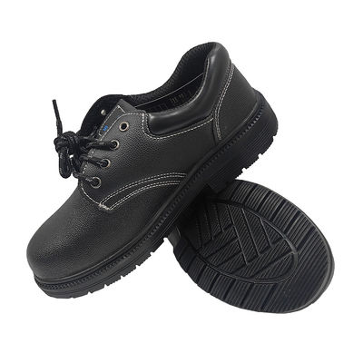 Unisex Anty Smash Buty do pracy w budownictwie Niska podszewka stalowa Gumowa podszewka stalowa Łapki skórzane Górne buty bezpieczeństwa