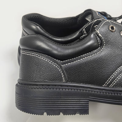 Unisex Anty Smash Buty do pracy w budownictwie Niska podszewka stalowa Gumowa podszewka stalowa Łapki skórzane Górne buty bezpieczeństwa