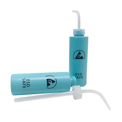 500 ml ESD antystatyczna butelka do mycia, plastikowa, wyciskacz, dyspenser alkoholu, dyspenser kleju antystatycznego dla bezpiecznego obszaru ESD