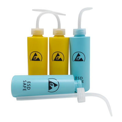 500 ml ESD antystatyczna butelka do mycia, plastikowa, wyciskacz, dyspenser alkoholu, dyspenser kleju antystatycznego dla bezpiecznego obszaru ESD