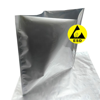 60*60cm ESD Płaskoustne worki z folii aluminiowej, zamykane cieplnie, wodoodporne, antystatyczne, opakowania, torba ochronna