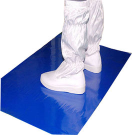 26 "x 45" Walk Off Adhesive Cleanroom Sticky Mat Kolor Niebieski Biały 30/60 Numerowany
