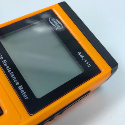 GM3110 Tester odporności powierzchniowej wysokiej precyzji przenośny tester odporności izolacyjnej elektrostatyczny detektor