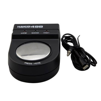 110*72*40mm Czarny 498 Miernik bezpieczeństwa ESD Wrist Band Strap Tester dla obszarów EPA