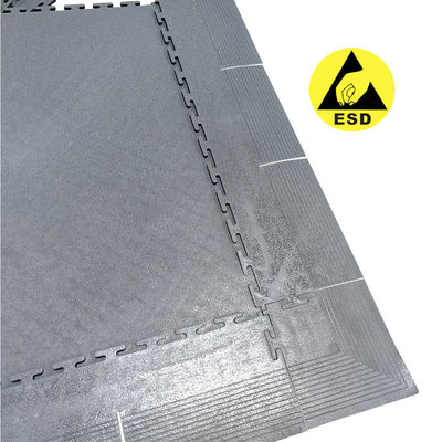 600x600mm Odłączalny materiał podłogowy ESD antystatyczny PVC z winylem do szpitali / czystych pomieszczeń