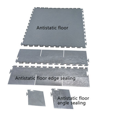 600x600mm Odłączalny materiał podłogowy ESD antystatyczny PVC z winylem do szpitali / czystych pomieszczeń