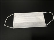 Medyczne materiały eksploatacyjne do pomieszczeń czystych Jednorazowa nietkana maska ​​na twarz Zaczep na ucho 17,5 x 9,5 cm
