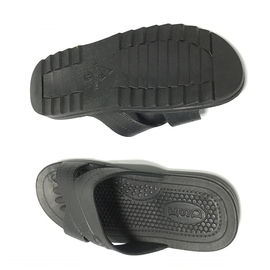 Antystatyczny ESD Slipper Cross Type SPU Materiał Kolor Niebieski Czarny Biały z logo ESD