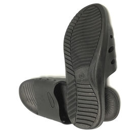 SPU Anti Static ESD Obuwie ochronne ESD Slipper 6 Typ otworu Białe W / ESD Logo