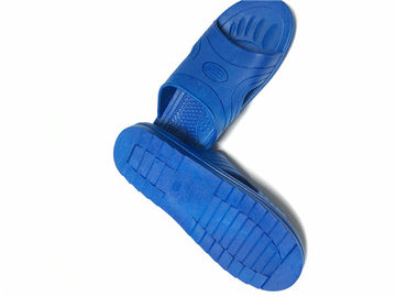 ESD Slipper Cross Type ESD Obuwie ochronne SPU Materiał Kolor Niebieski do pomieszczeń czystych