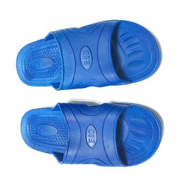 ESD Slipper Cross Type ESD Obuwie ochronne SPU Materiał Kolor Niebieski do pomieszczeń czystych