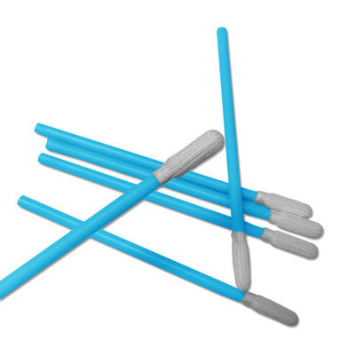 PS743 Przepaść czyszcząca Swaby do czystych pomieszczeń Stick PP Handle Polyester Tip Swaby do czystych pomieszczeń przemysłowych