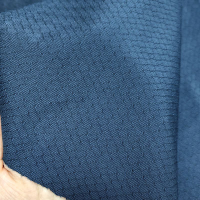 6 mm Diamentowa Navy Blue Płytkowa tkanina antystatyczna do płaszcza ESD i koszulki polo