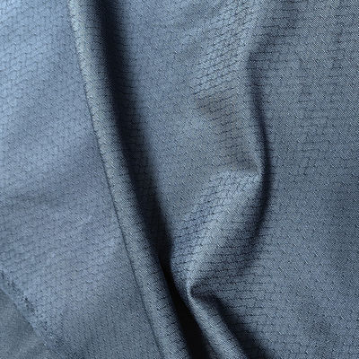 6 mm Diamentowa Navy Blue Płytkowa tkanina antystatyczna do płaszcza ESD i koszulki polo