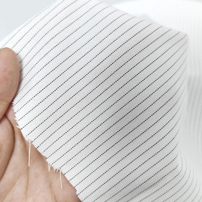5 mm Pas 65%Polyester 34%Vicose 1%Włókno węglowe Tkanina antystatycznaPrzeczytna sala ESD Tkanina antystatyczna Tkanina