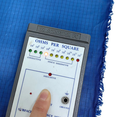 100D Adhesive ESD Antystatyczny Tkanina jedwabna pasowa Samoprzylepna siatka poliestrowa Tkanina antystatyczna