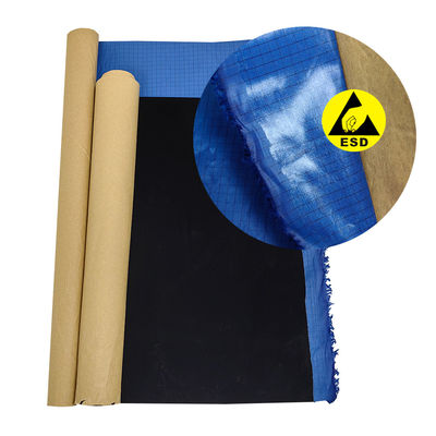 100D Adhesive ESD Antystatyczny Tkanina jedwabna pasowa Samoprzylepna siatka poliestrowa Tkanina antystatyczna