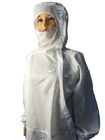 Biotech / Pharmaceutical ESD Safe Materials Kombinezon ESD do pomieszczeń czystych z kapturem i maską na twarz