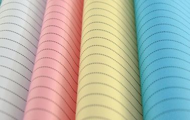 Tkanina poliestrowa ESD o grubości 5 mm Antystatyczna 2/3 Twill 75D X 75D